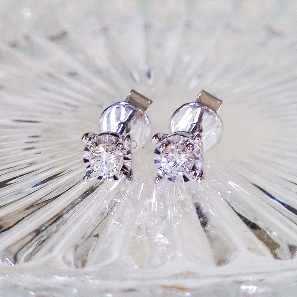 Alisha Diamond Stud Earrings