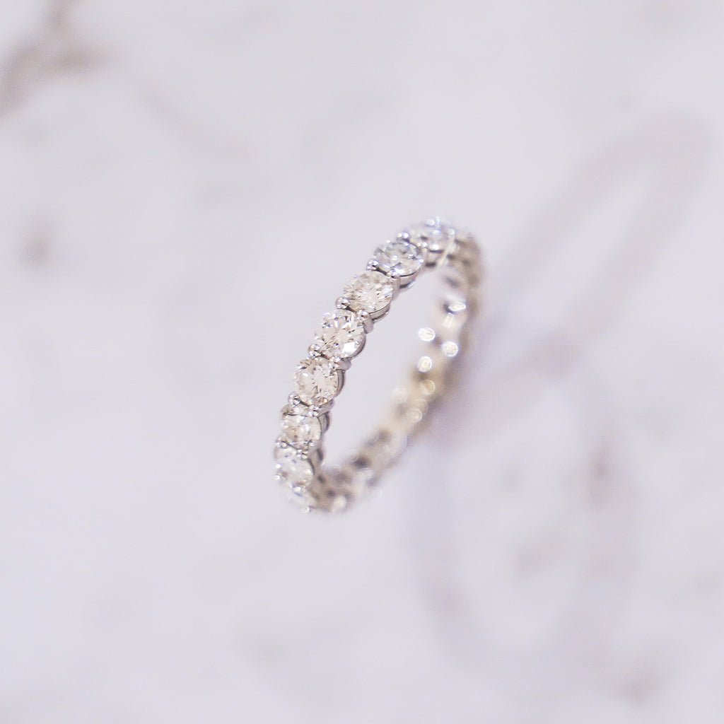 Round Diamond Eternity Ring
