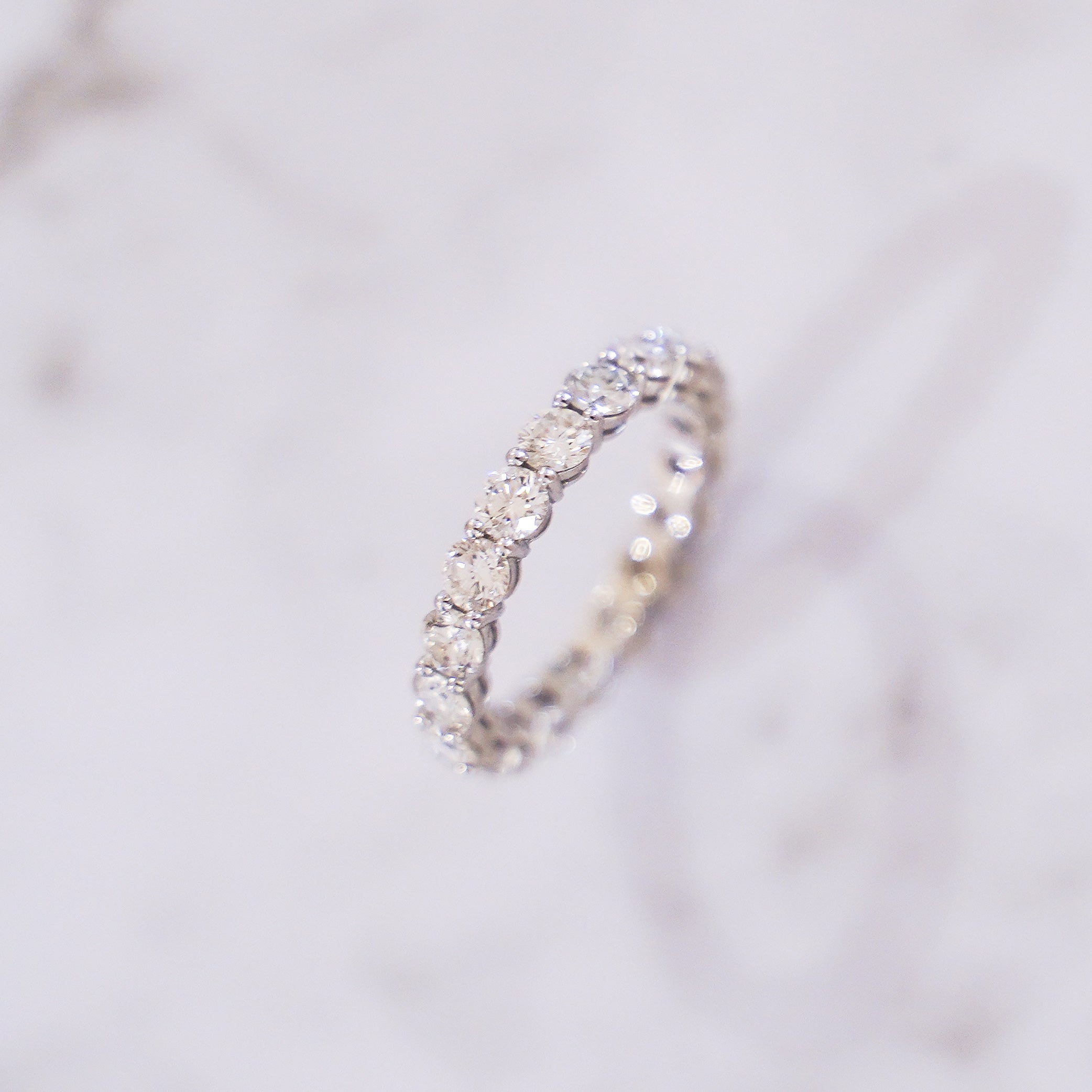 Round Diamond Eternity Ring