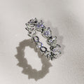 Heart Diamond Eternity Ring